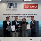 思博智能與Lenovo香港簽署人工智能教育合作計劃協議書